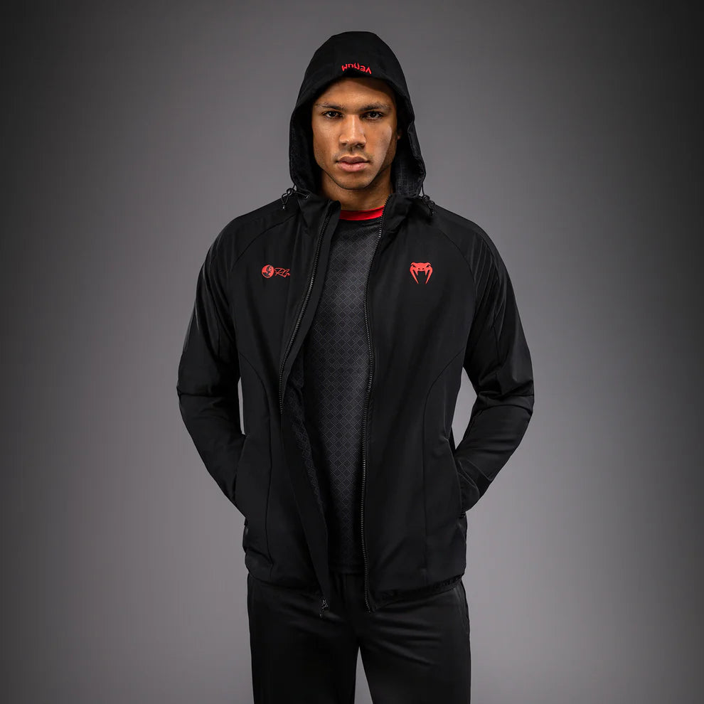 Venum x Roger Gracie Signature Track Jacket - Black/Red
