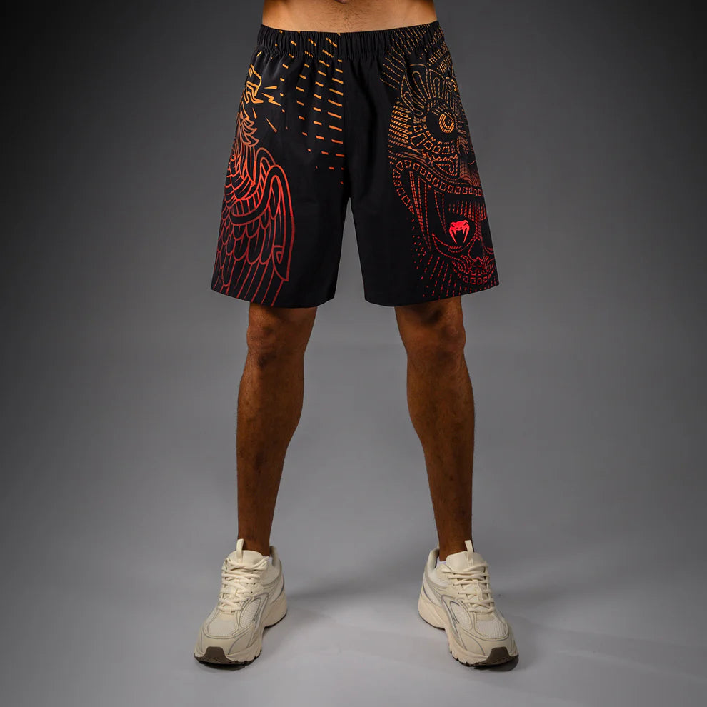 Venum Quetzal Fury Träningsshorts - Svart/Fury Röd/Mandarin