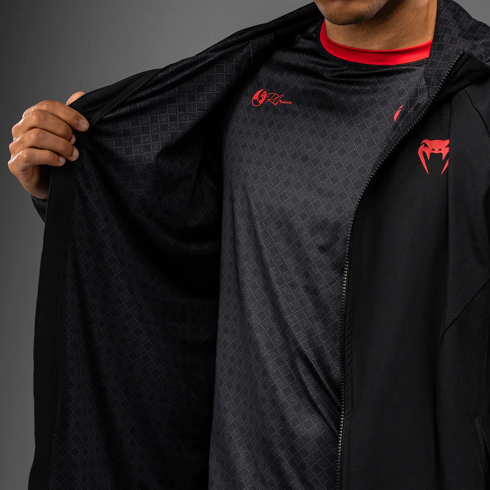 Venum x Roger Gracie Signature Track Jacket - Black/Red