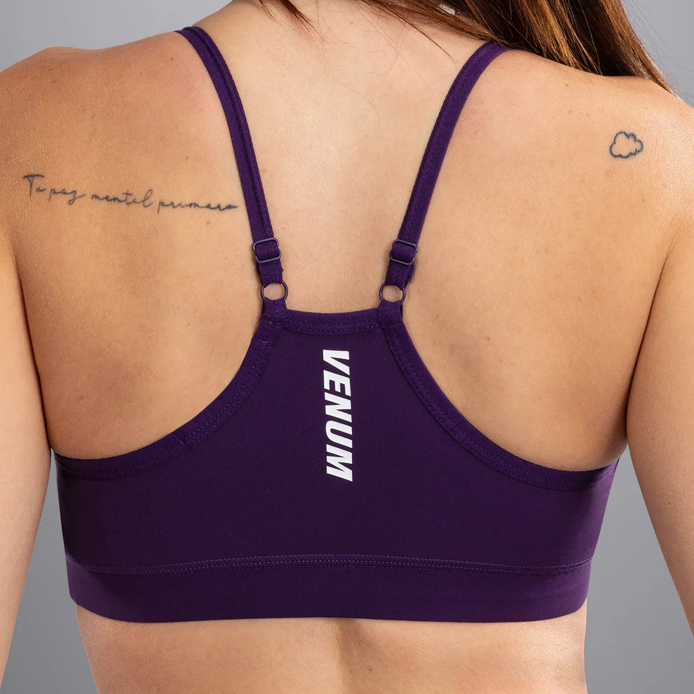 Venum Essential Women's Low Impact Sports Bra - Deep Purple
