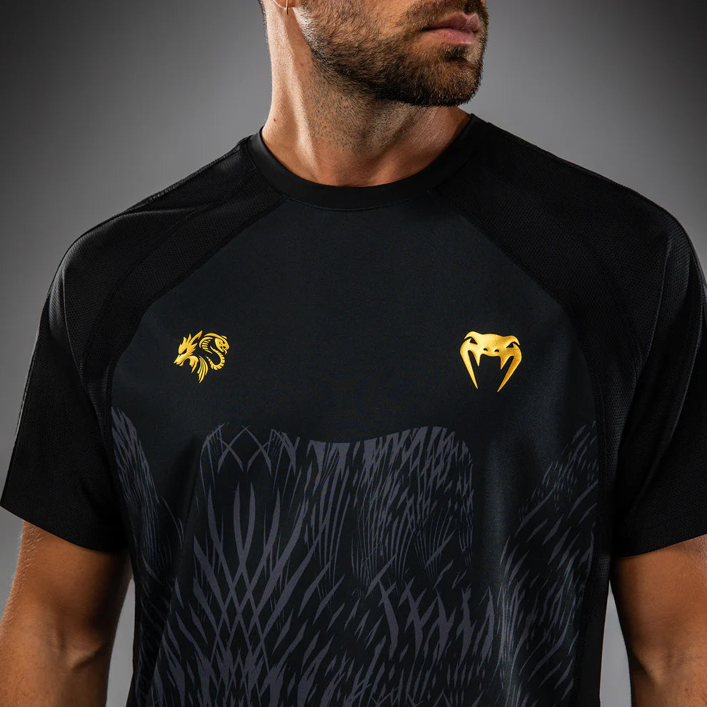 Venum x Chimaev Wild Borz Dry Tech - Svart/Grå