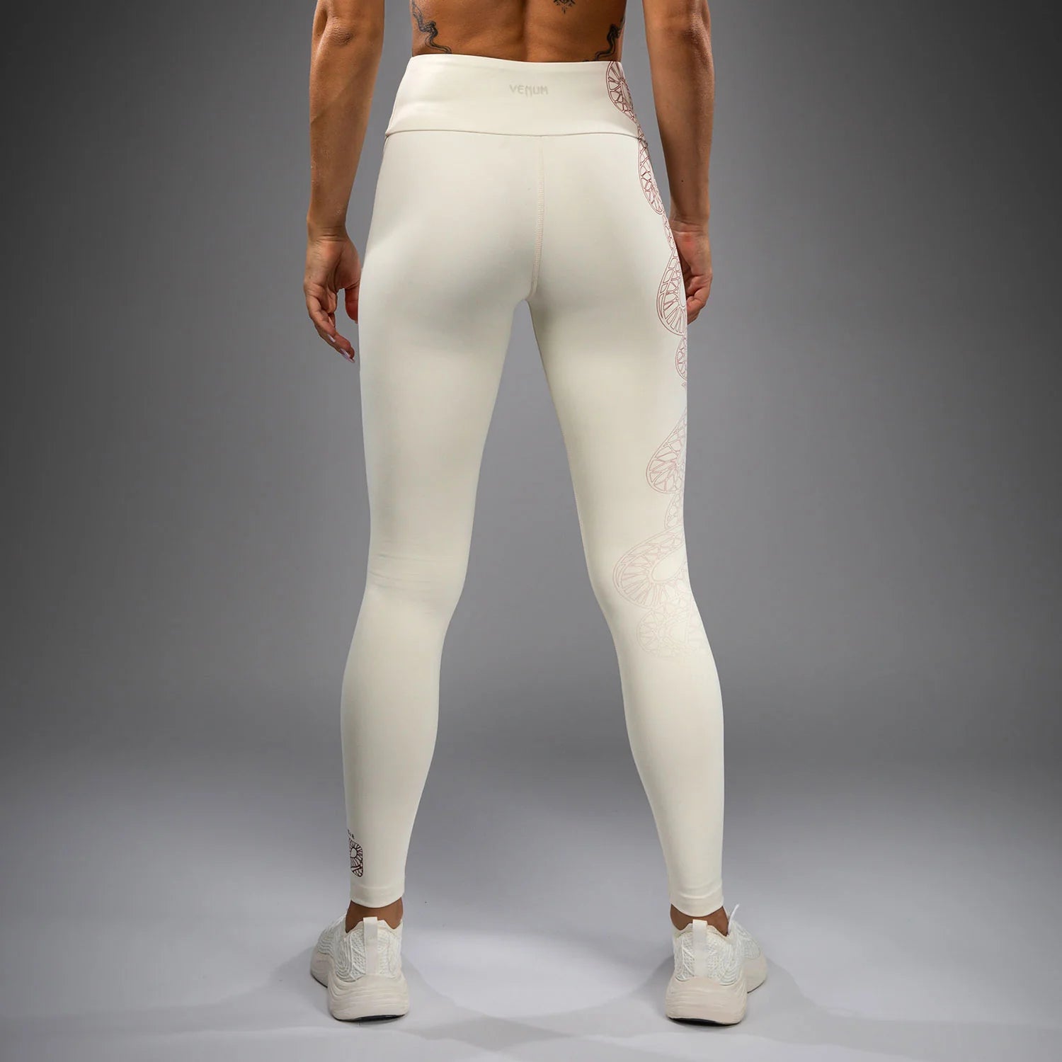 Venum Serpenti Women’s Leggings - Ivory/Burgundy