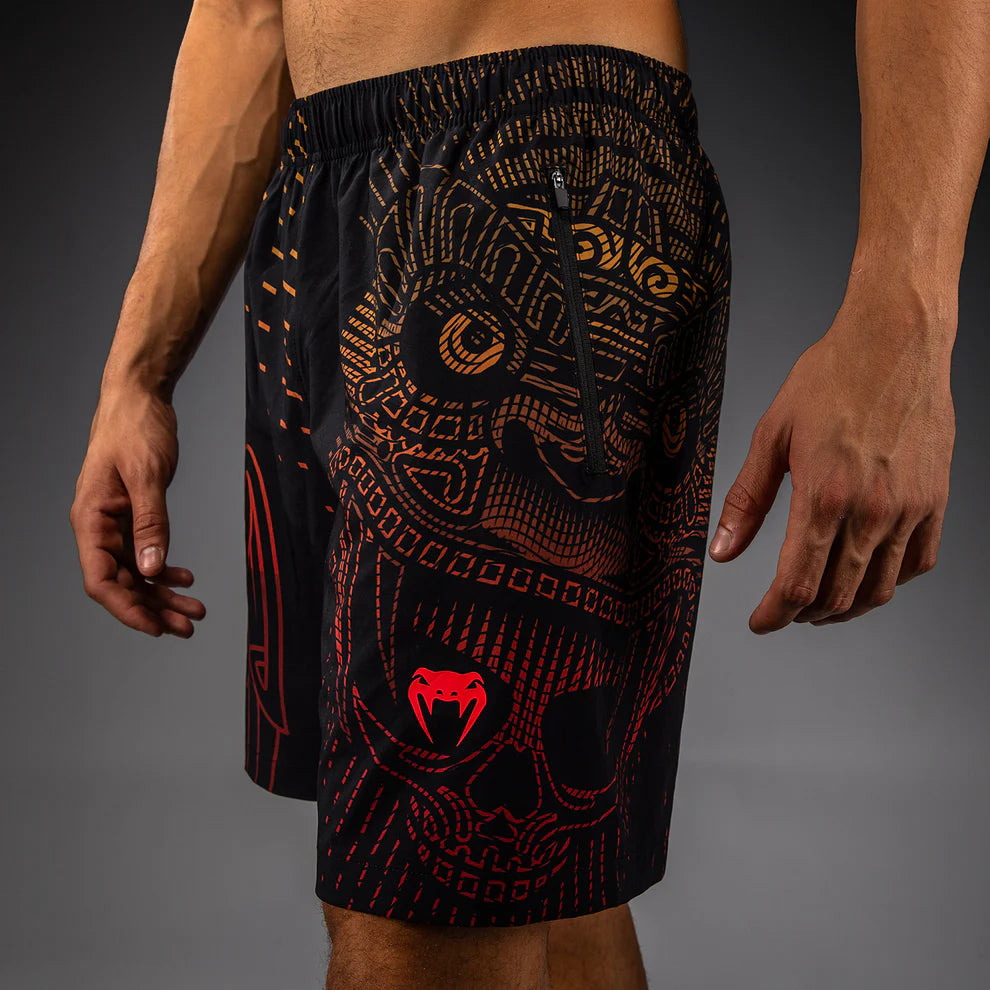 Venum Quetzal Fury Träningsshorts - Svart/Fury Röd/Mandarin