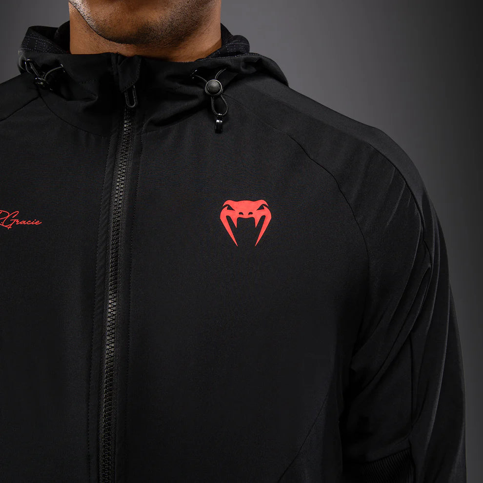 Venum x Roger Gracie Signature Track Jacket - Black/Red