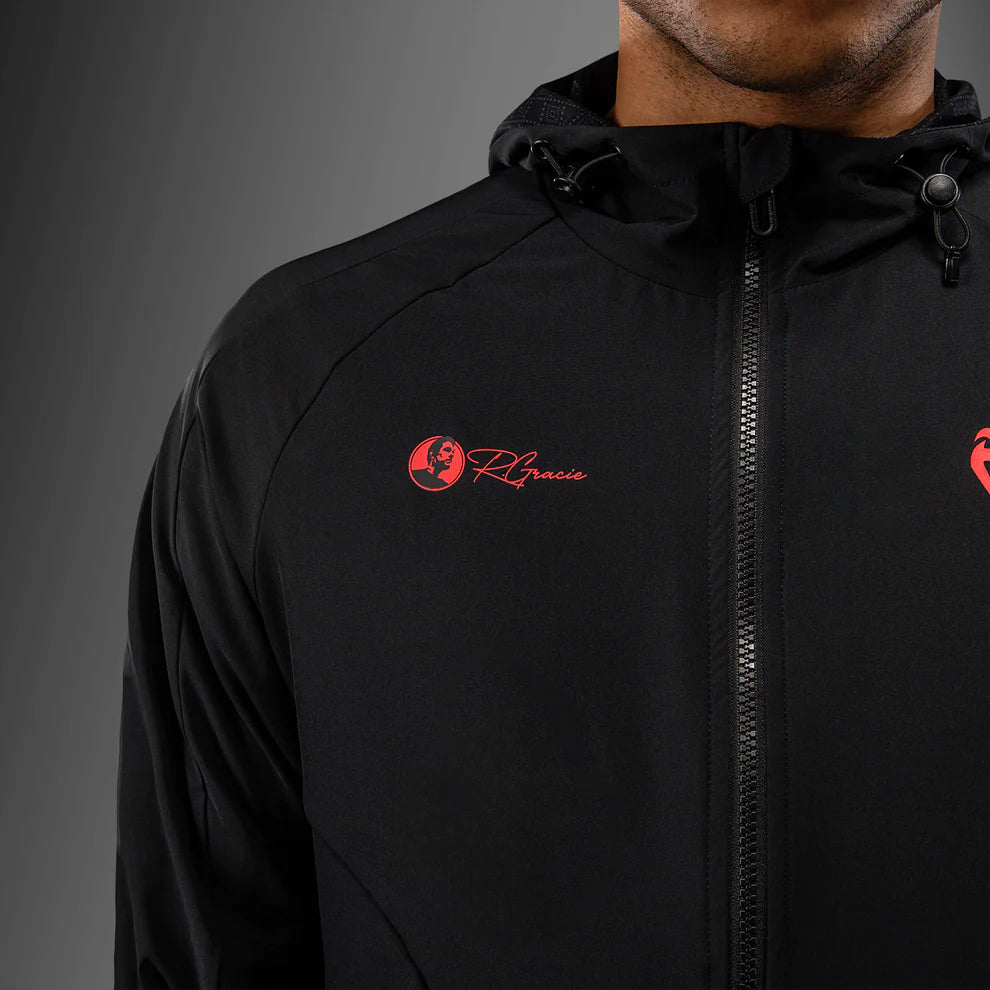 Venum x Roger Gracie Signature Track Jacket - Black/Red