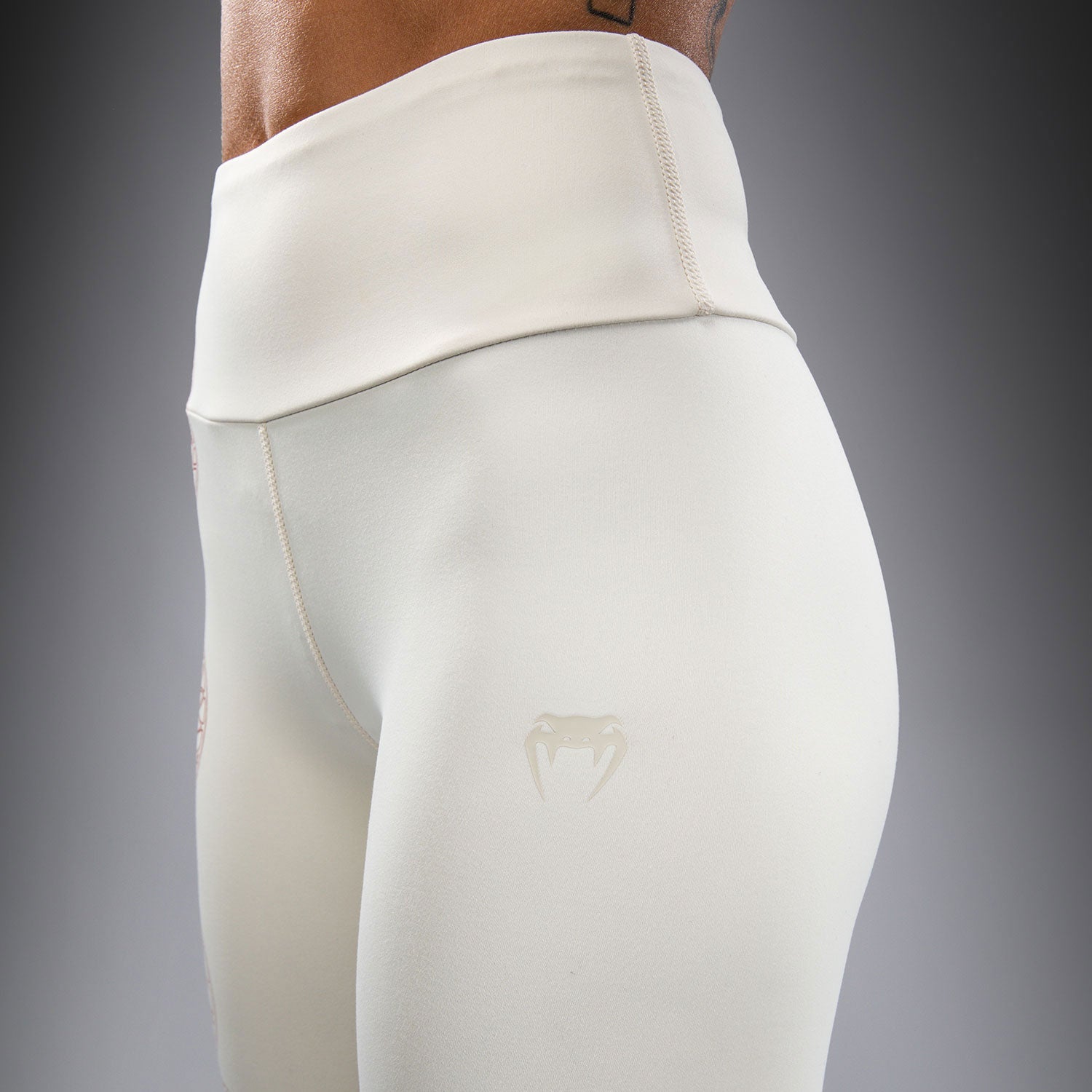 Venum Serpenti Women’s Leggings - Ivory/Burgundy